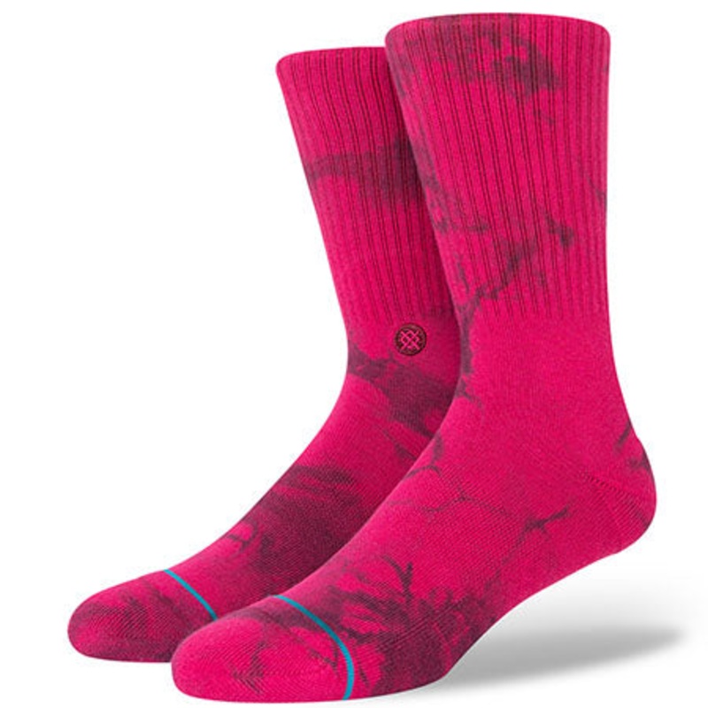 Stance Dulcet Crew Socks Magenta Large