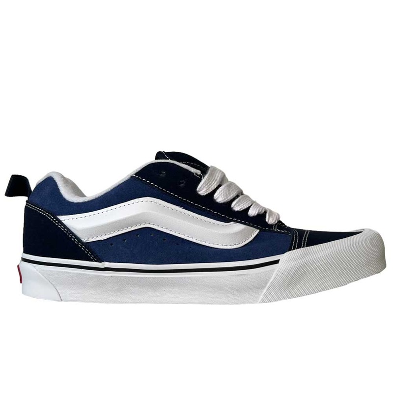 Vans Knu Skool Navy True White Suede Shoes 10.5
