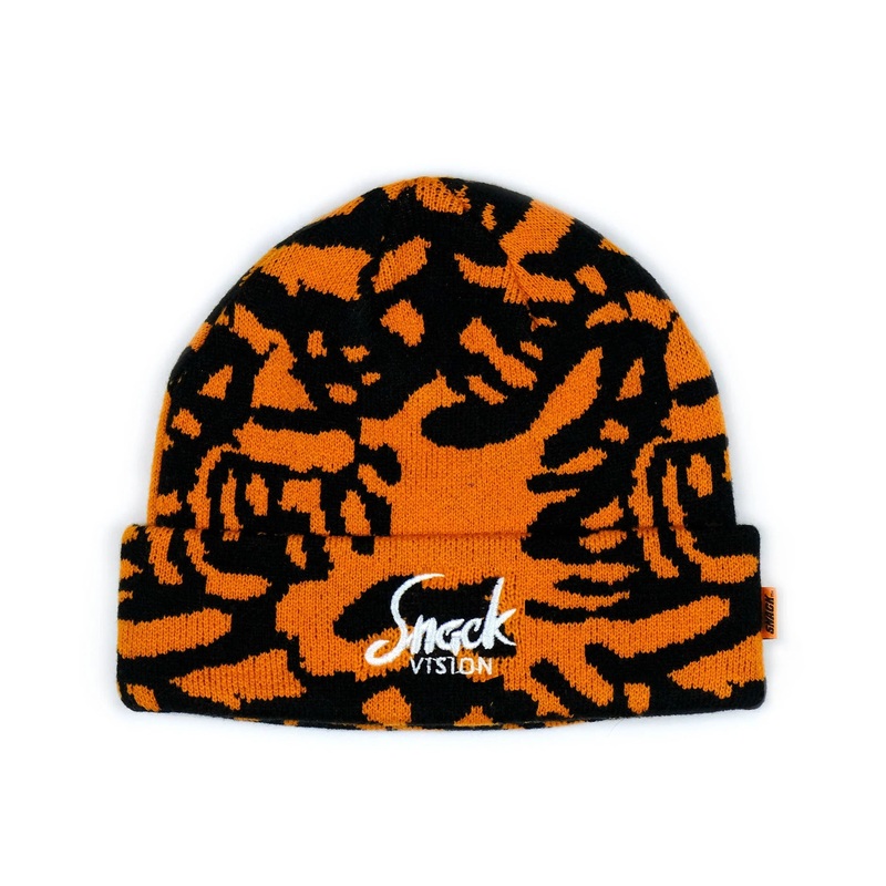 Visionz Beanie (Black/Orange)