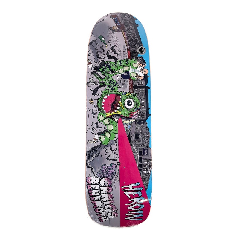 Heroin 9.5″ Craigs Behemoth Deck
