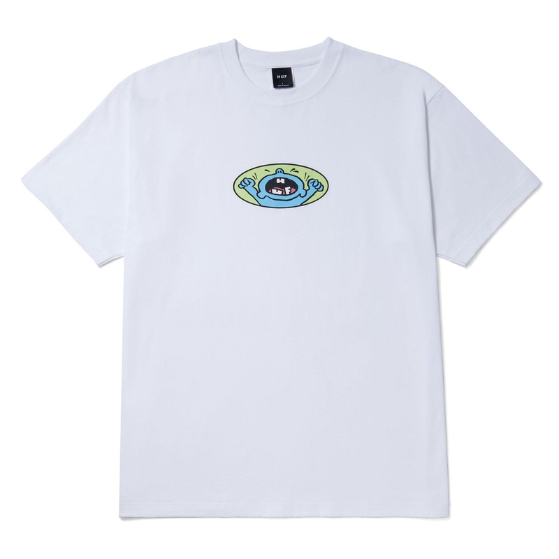 HUF Cry Baby Tee White M