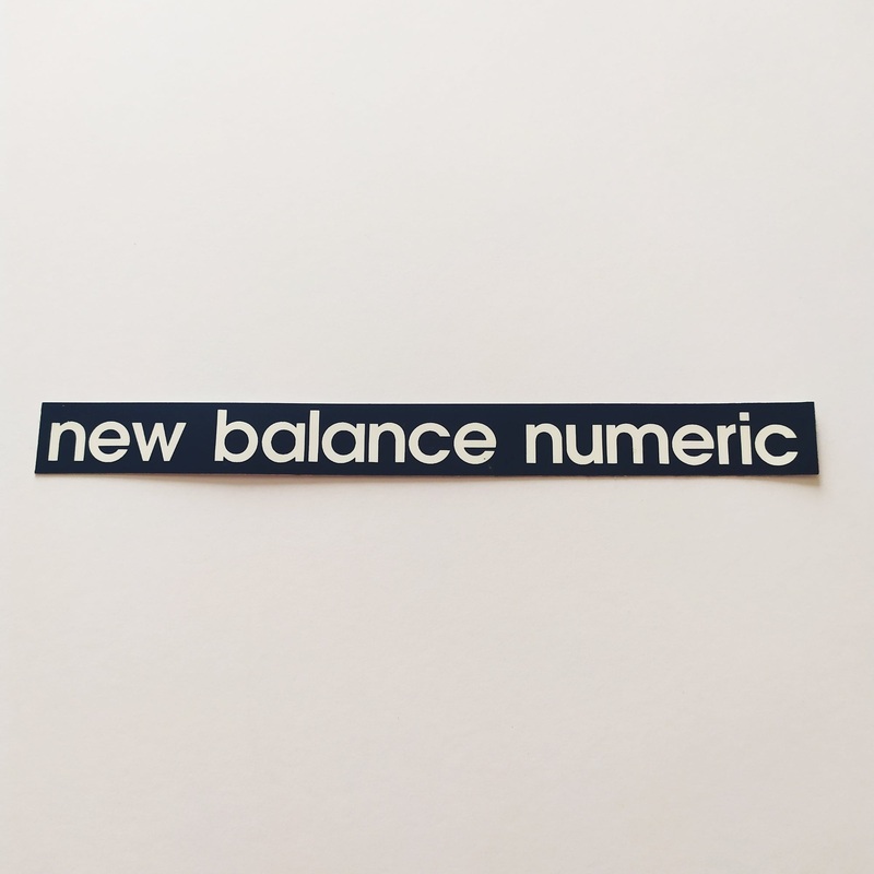 New Balance Numeric Skateboard Footwear Sticker