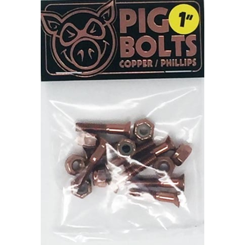 PIG COPPER HARDWARE PHILLIPS 1″