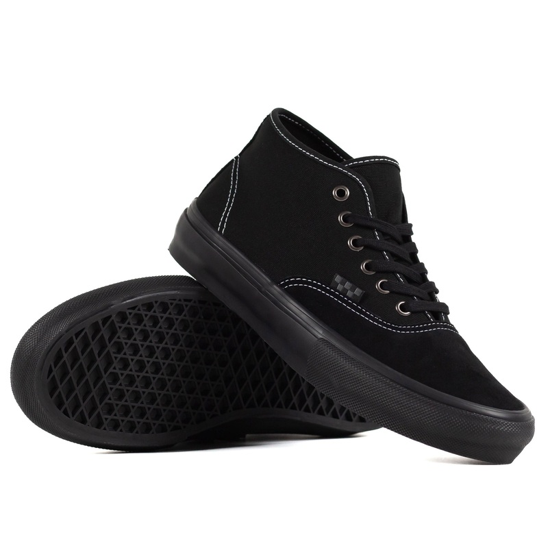 Skate Authentic Mid (Blackout) 6M / 7.5W