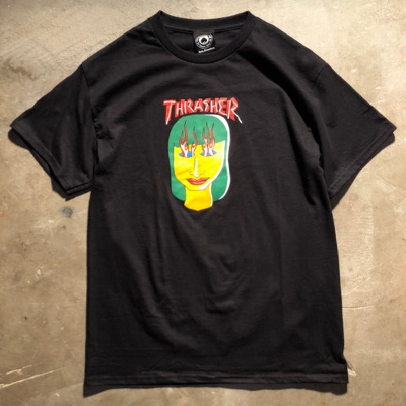 Thrasher – Talk Shit Tee by Gonz – Black S