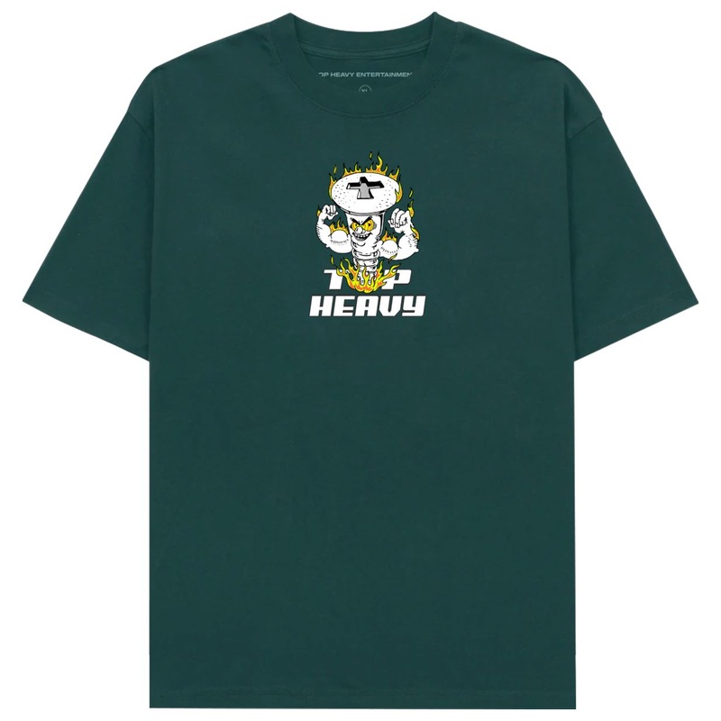 Top Heavy Entertainment Hard Wear Tee Forest M