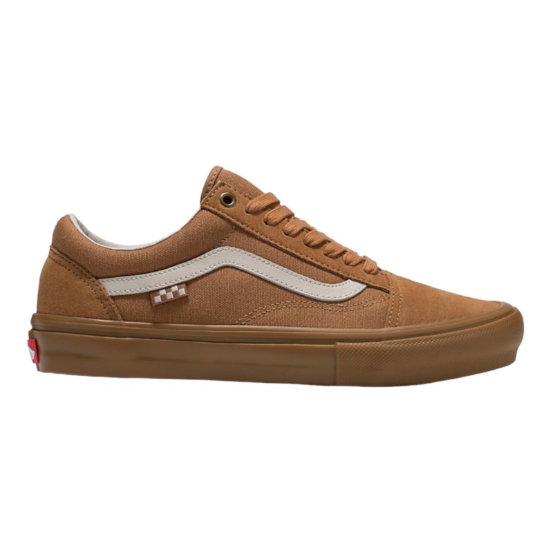 VANS  SKATE OLD SKOOL LIGHT BROWN/GUM 7