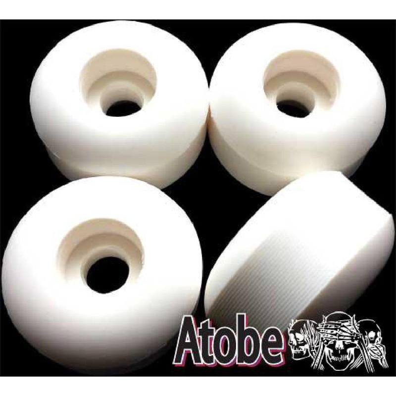 Atobe Cruiser Filmer Skateboard Wheels – 60mm White