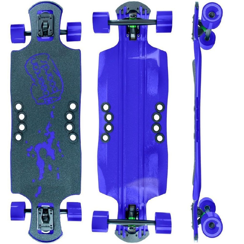 Beercan Purple 35″ Oat Soda Drop Through Longboard Complete