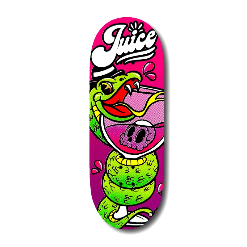 Chems “Juice Ocho Pro Model” Fingerboard Deck 29mm Mid-Pro Popsicle