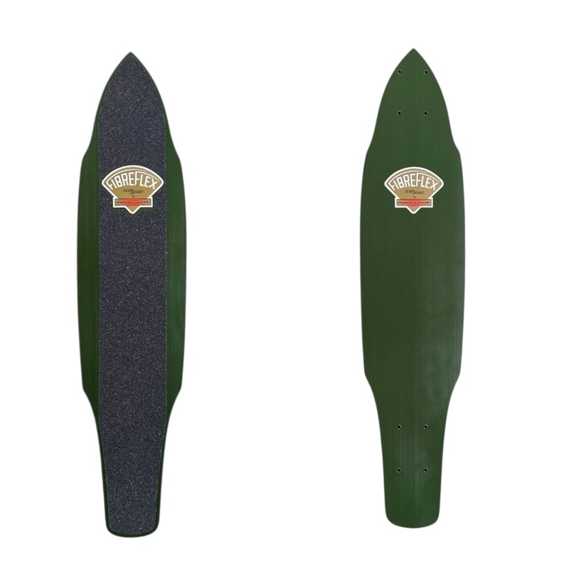 G&S Gordon & Smith FibreFlex Pro 29″ PRO SLALOM Skateboard Deck – SOLID GREEN
