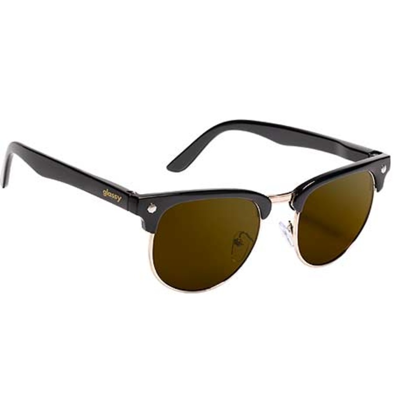 Glassy Sunglasses Morrison Sunglasses Black/ Brown One size fits all