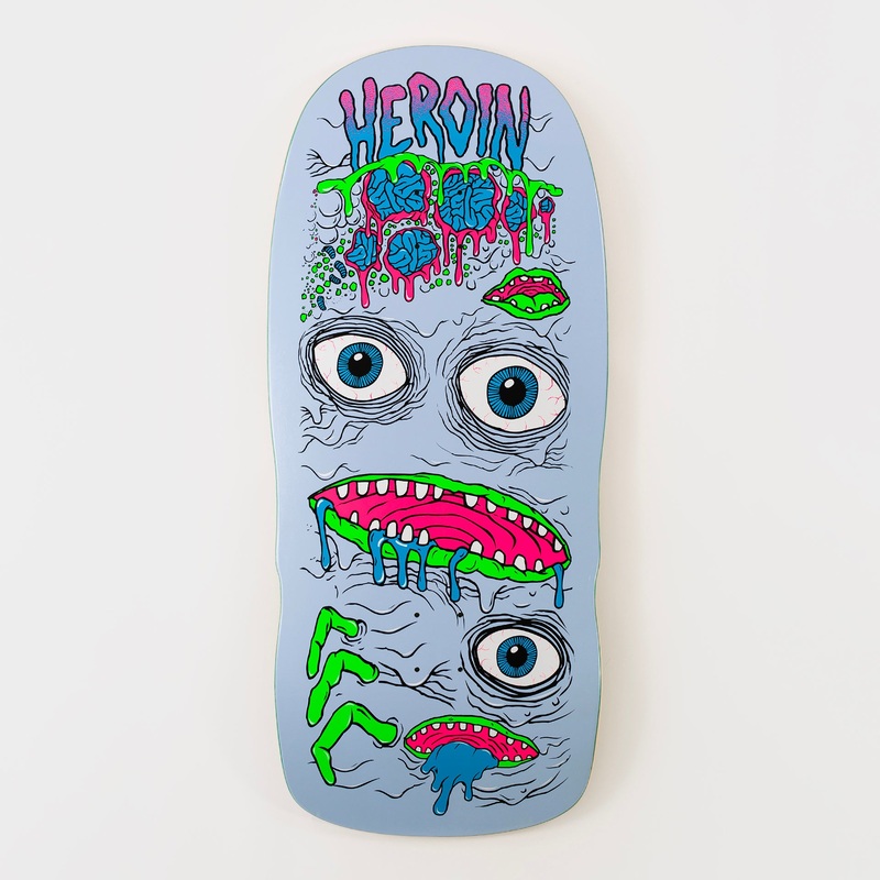 Heroin 13″ Mutator Deck – Blue 13″