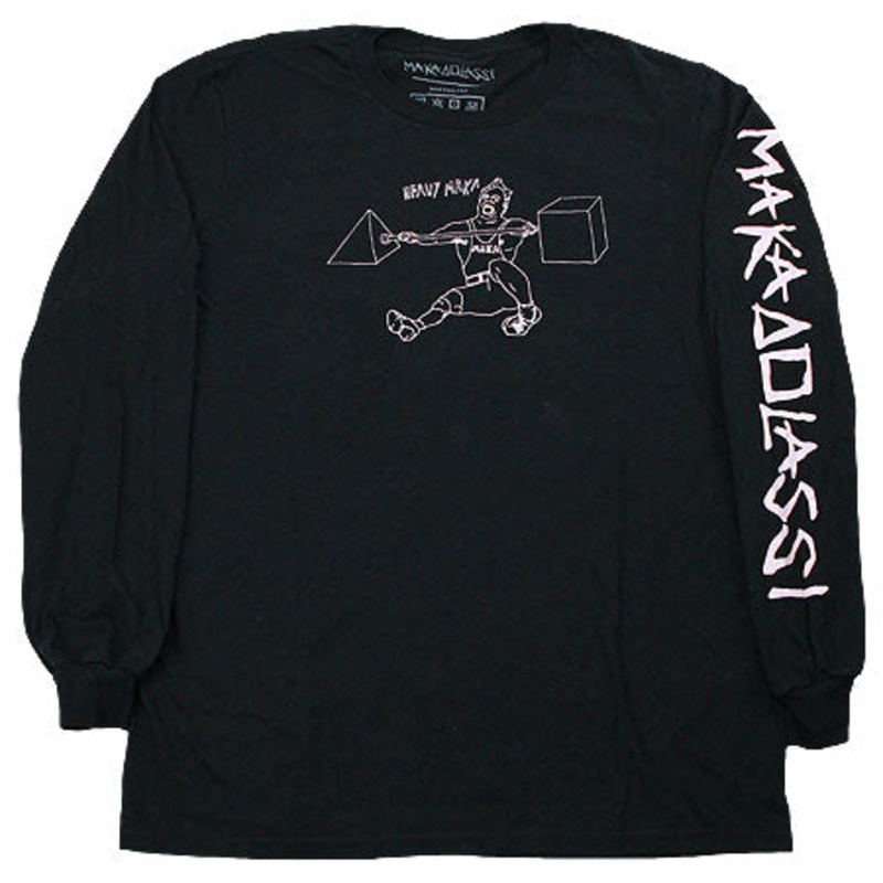Maka Lassi Heavy Maka Long Sleeve T Shirt Black Large