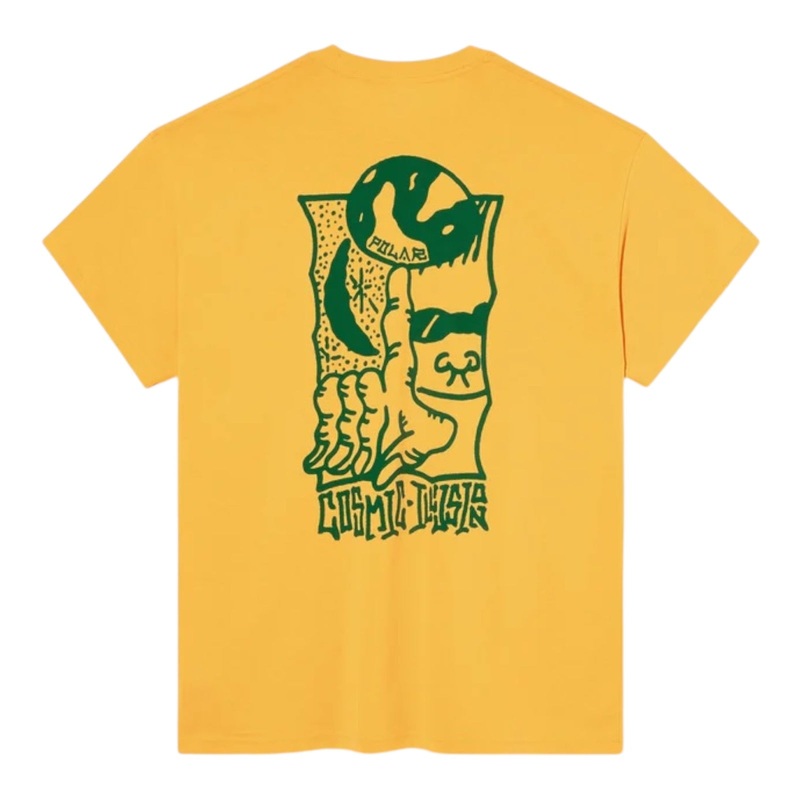 POLAR  COSMIC T SHIRT YELLOW S