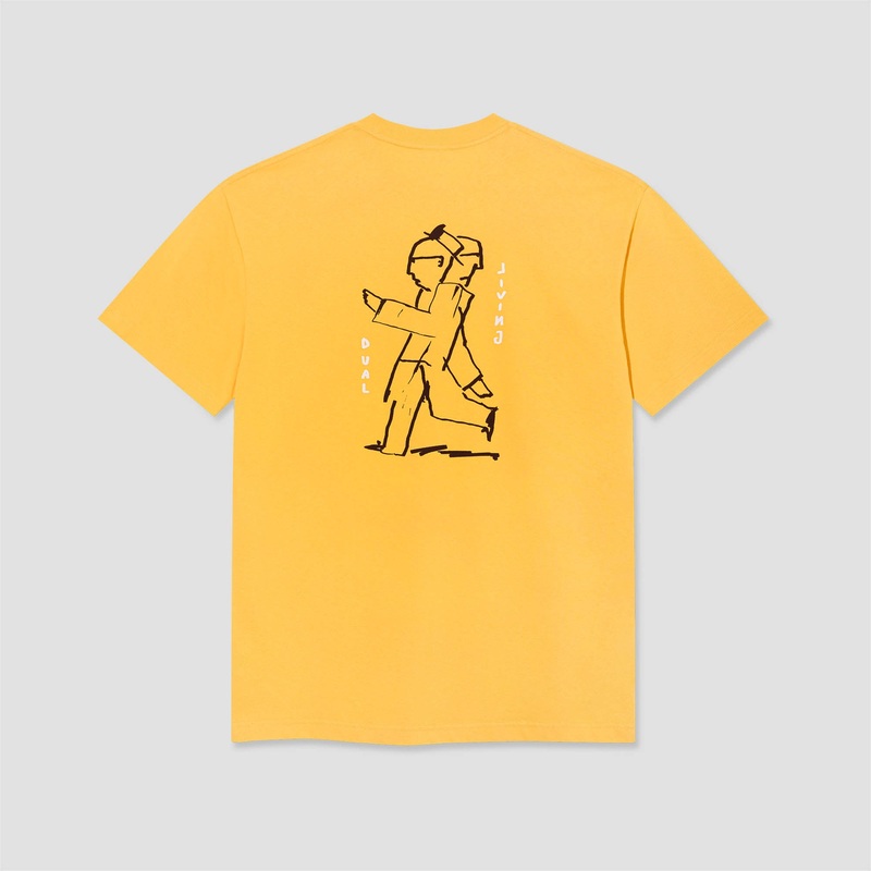 Polar Dual Living T-Shirt Yellow Small
