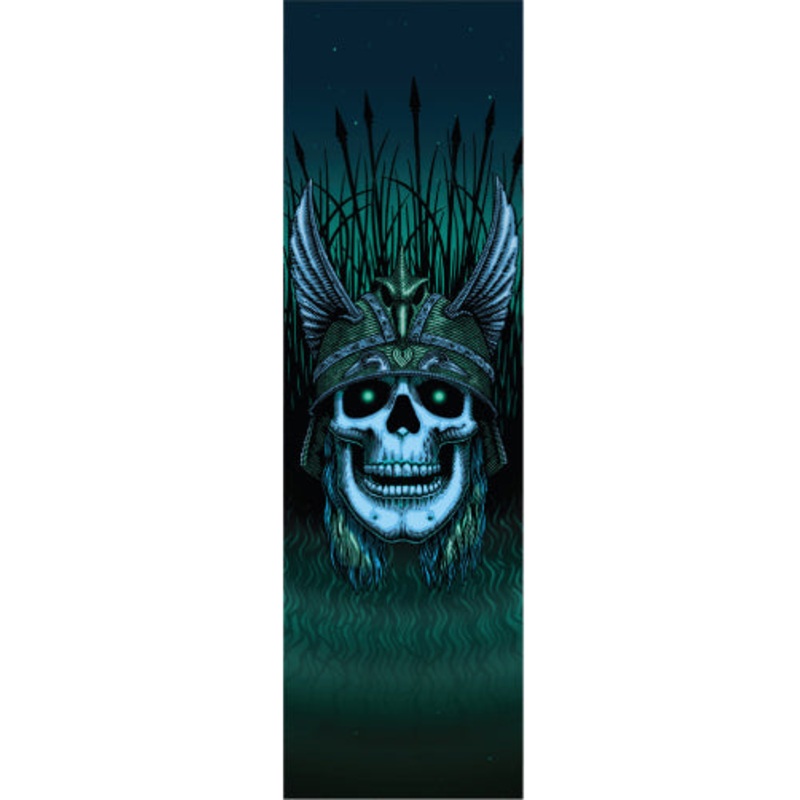 Powell Peralta Andy Anderson Green Skull Griptape 9″ x 33″