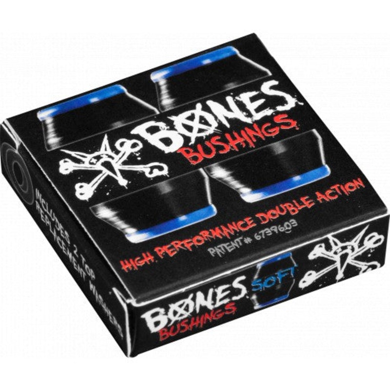 Powell Peralta BONES skateboard Bushings – SOFT BLACK