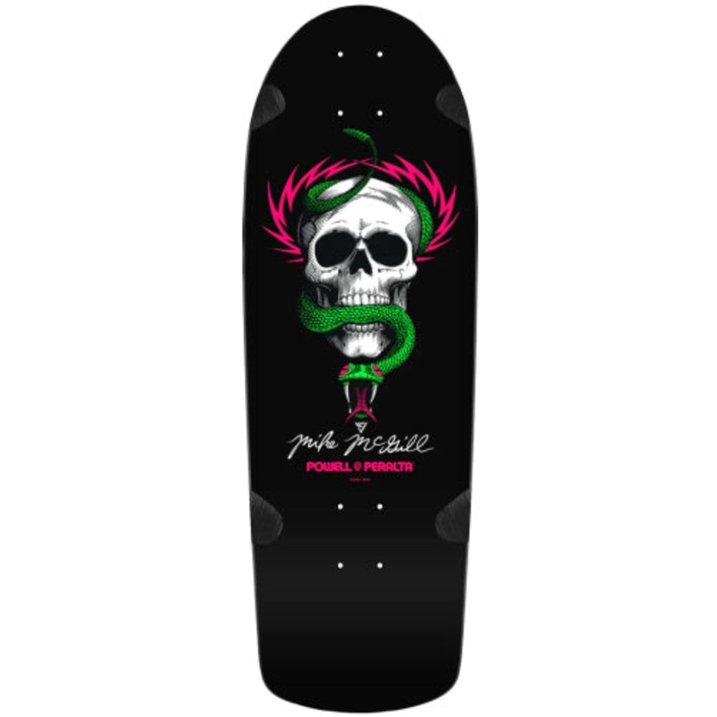 Powell Peralta Mike McGill Skull & Snake Blacklight Reissue Skateboard Deck 10″ 10.0″