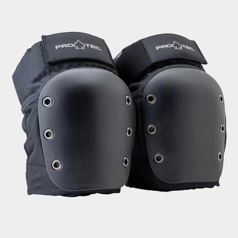 Pro-Tec Street Knee Open Back Pads Black Youth