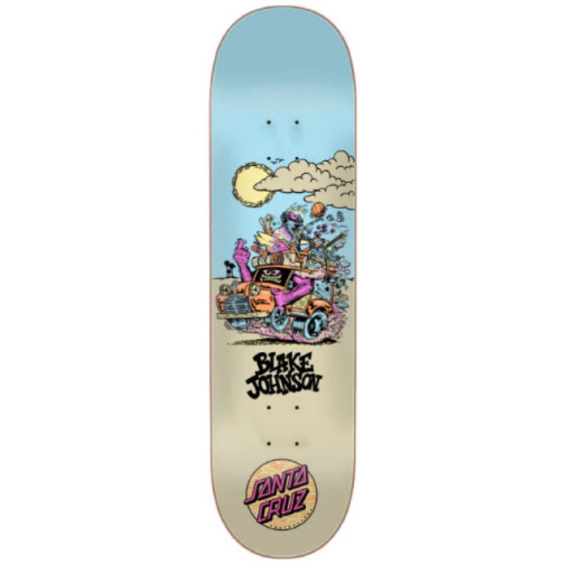 Santa Cruz Blake Johnson Beast Wagon Skateboard Deck 8.375″ 8.375″