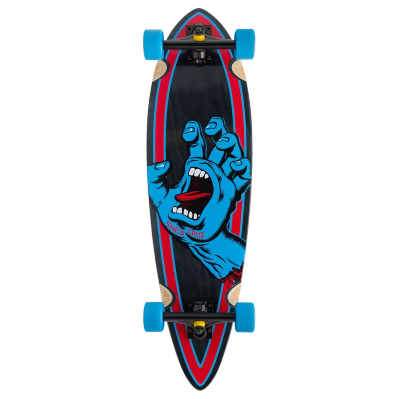 Santa Cruz Screaming Hand Pintail Longboard