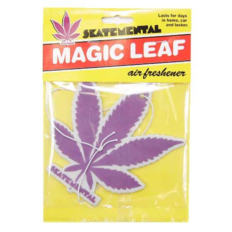 Skate Mental Magic Leaf Air Freshener Purple N/A
