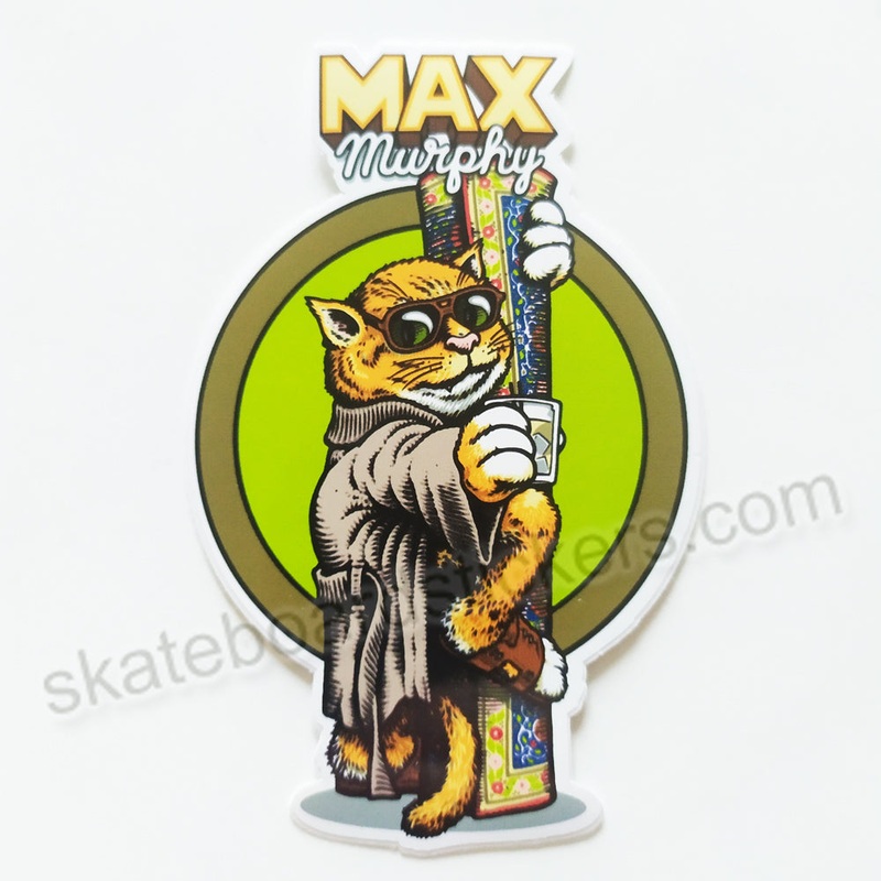 StrangeLove Skateboard Sticker – Max Murphy