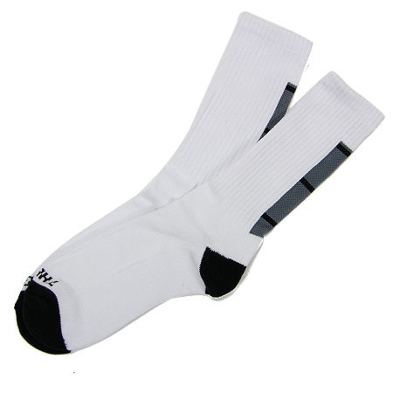 Theories Twin Towers Crew Socks White One size fits all