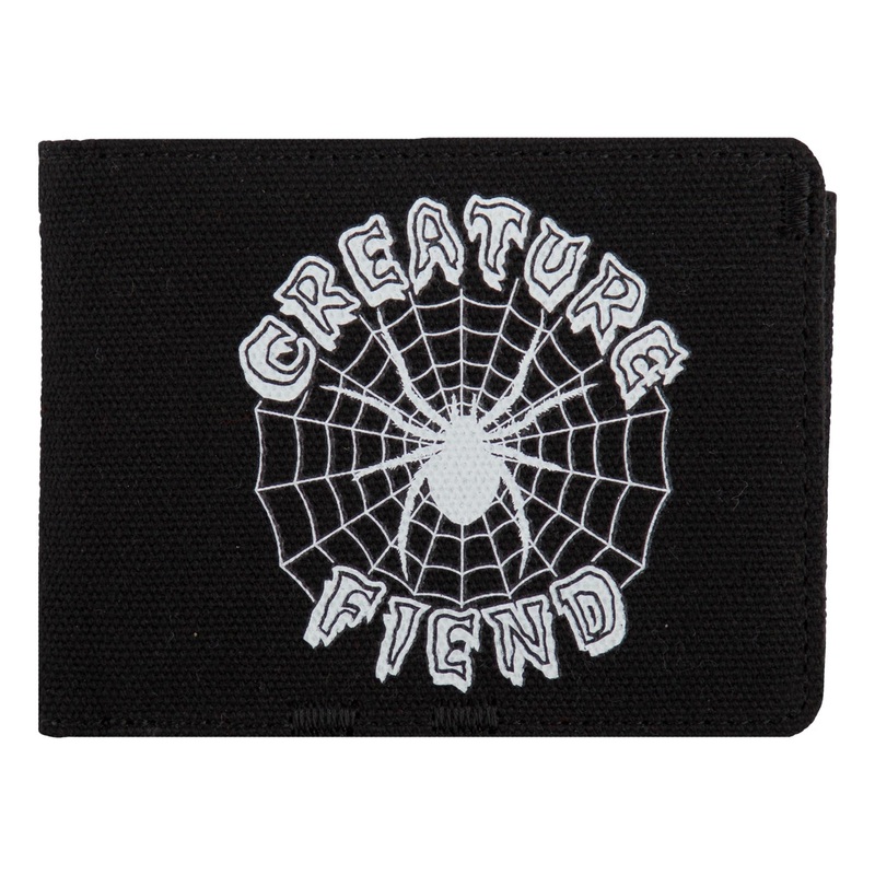 Web Tri-Fold Wallet Black