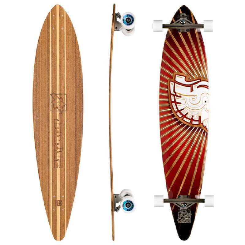 Bamboo Strigiforme Trurute 44″ Owl Pintail Longboard Deck Only