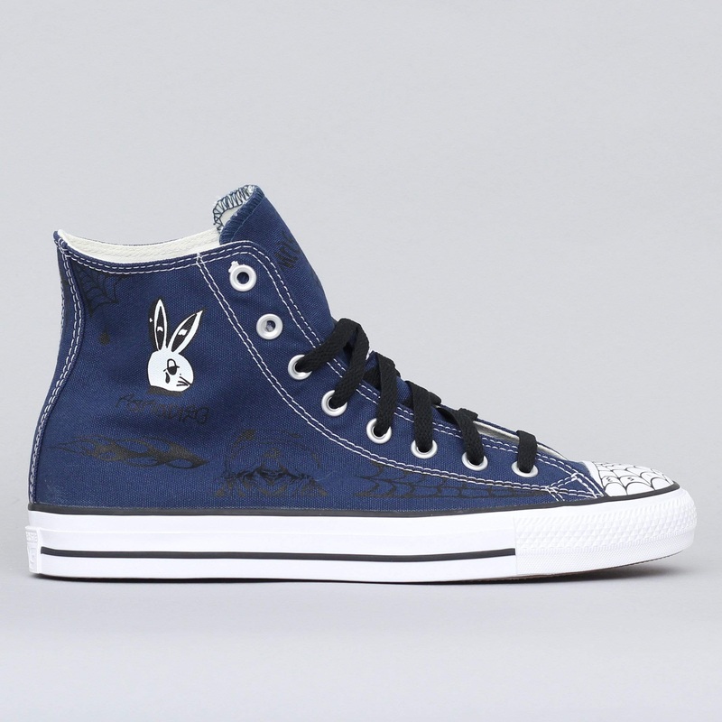 Converse CTAS Pro Hi Sean Pablo Shoes Navy / Black / White UK6