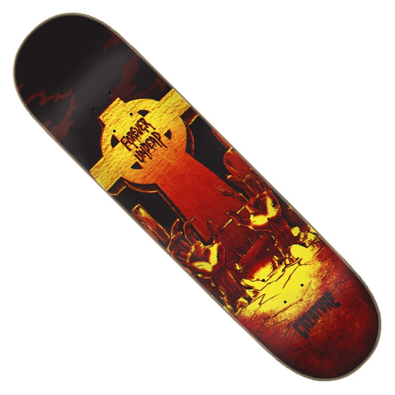Creature Skateboards Forever Undead Deck Multicolor 8.125 x 31.7 WB:14.25