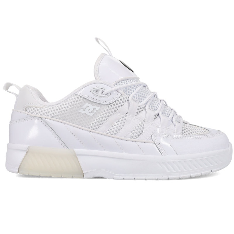 DC Shoe Co. The Lucien White Shoes White/ White 8