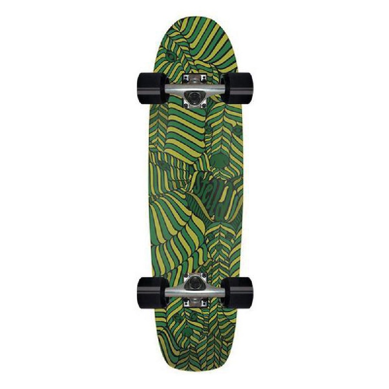 Longboard Skateboard Herbivores Animal Print Cruiser 30″- Deck