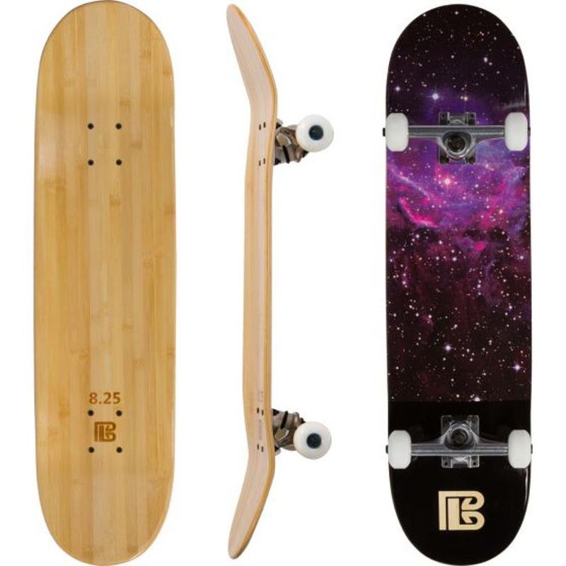 Nebula Graphic Bamboo Skateboard Deck Only 7.75″