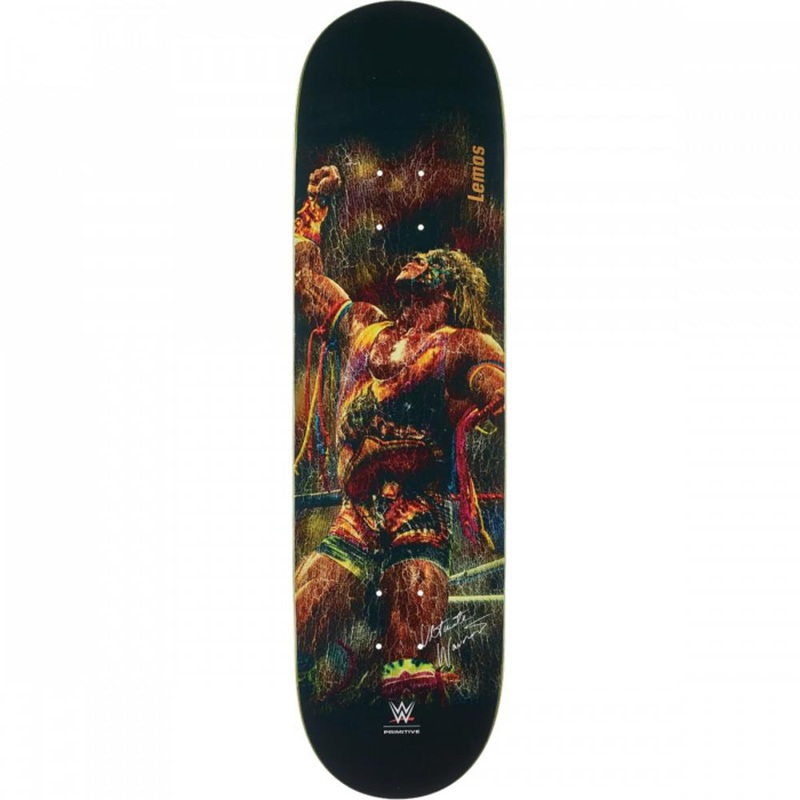 Primitive Lemos Ultimate Warrior 8.5″ Black Skateboard Deck
