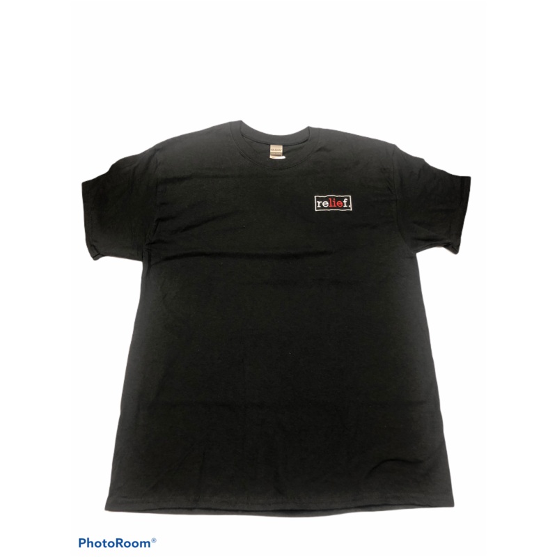 Relief Skate Supply Lie Embroidered T Shirt Black S