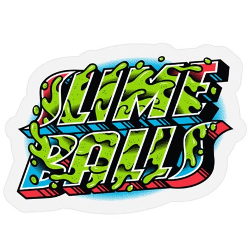 Santa Cruz Slime Balls Greetings From SB Sticker Multi 3.5″ x 2.5″