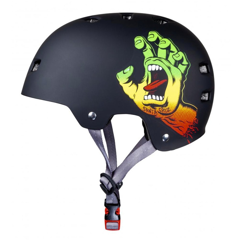 Bullet x Santa Cruz Helmet Screaming Hand – Rasta S / M