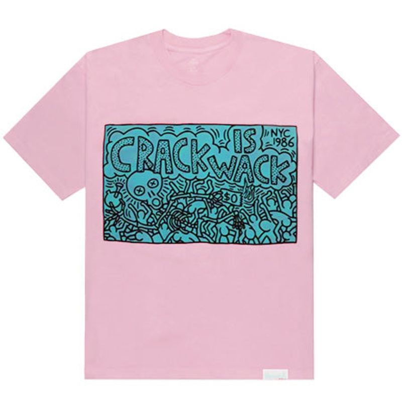 Diamond Crack Is Wack T Shirt Light Pink Medium