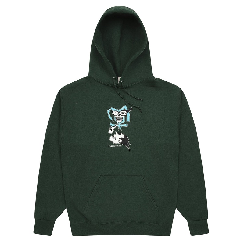 Frog Disobediant Hoodie (Forest) MD