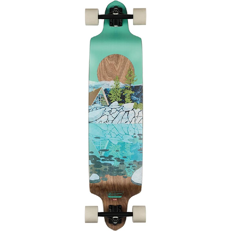 Globe Bannerstone in Lodge 41″ Drop Down Longboard Complete