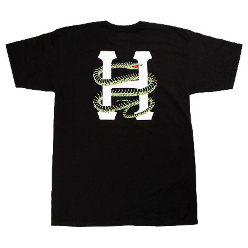 HUF Serpent Classic H T Shirt Black Small