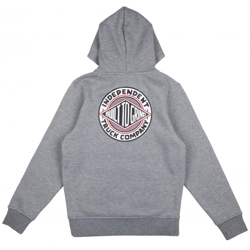 Independent Youth BTG Summit Hood – Heather Grey Kids S