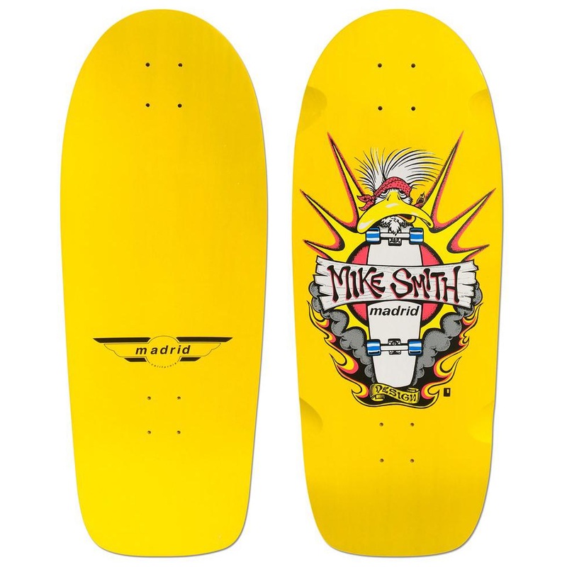 Madrid Mike Smith Yellow Duck 10.75″ Skateboard Deck