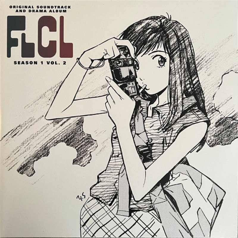 Pillows, The  FLCL Season 1 Vol. 2 (Original Soundtrack and Drama Album) Blue Translucent Marble Color 2xLP Vinyl LP Record