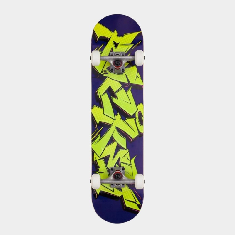 Rocket – 8″ – Drips Complete Skateboard – Multi