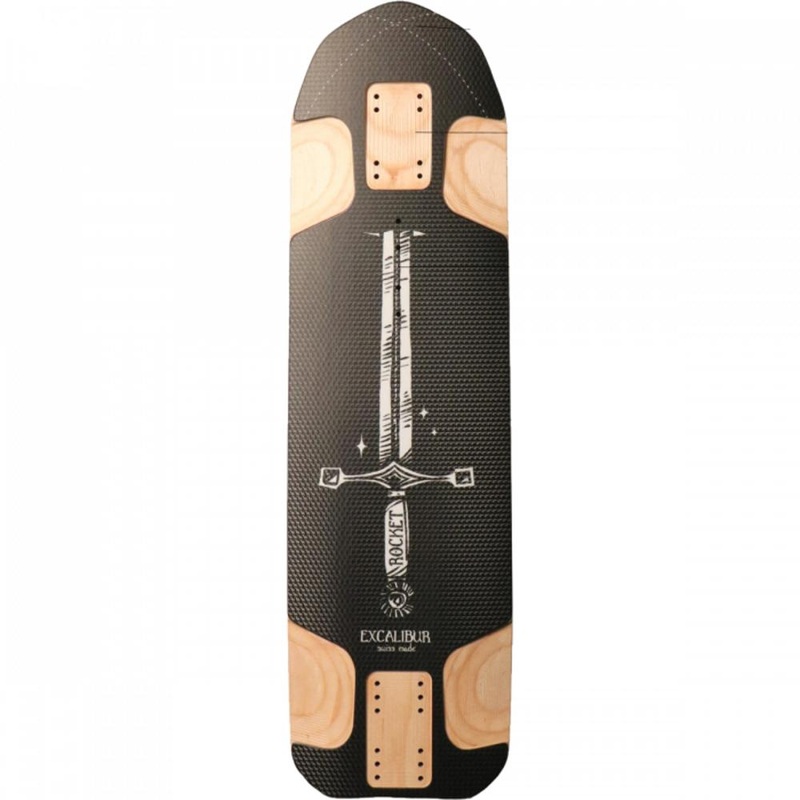Rocket Excalibur Bumpy Hales Pro 30″ Downhill Longboard Deck