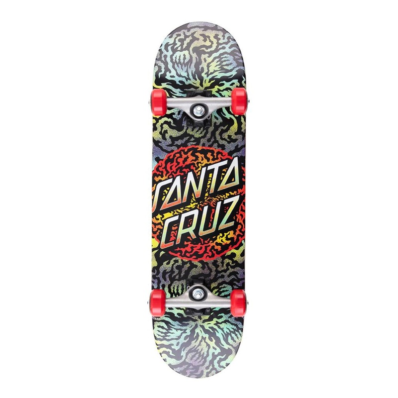 Santa Cruz – 7.75″ – Obscure Dot Complete Skateboard – Multi